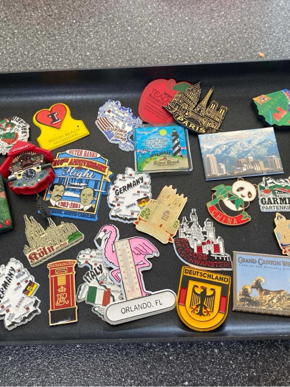 Travel Souvenir magnets